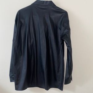 Large Black Leather Jacket